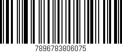 Código de barras (EAN, GTIN, SKU, ISBN): '7896783806075'