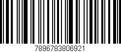 Código de barras (EAN, GTIN, SKU, ISBN): '7896783806921'