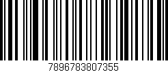 Código de barras (EAN, GTIN, SKU, ISBN): '7896783807355'