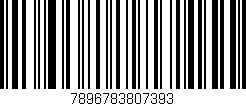 Código de barras (EAN, GTIN, SKU, ISBN): '7896783807393'
