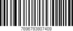 Código de barras (EAN, GTIN, SKU, ISBN): '7896783807409'