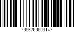 Código de barras (EAN, GTIN, SKU, ISBN): '7896783808147'