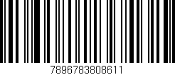 Código de barras (EAN, GTIN, SKU, ISBN): '7896783808611'