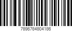 Código de barras (EAN, GTIN, SKU, ISBN): '7896784804186'