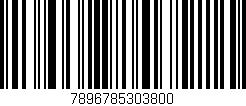 Código de barras (EAN, GTIN, SKU, ISBN): '7896785303800'