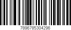 Código de barras (EAN, GTIN, SKU, ISBN): '7896785304296'