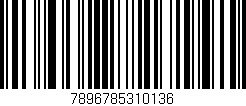 Código de barras (EAN, GTIN, SKU, ISBN): '7896785310136'