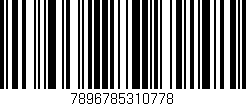 Código de barras (EAN, GTIN, SKU, ISBN): '7896785310778'