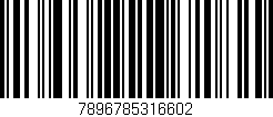 Código de barras (EAN, GTIN, SKU, ISBN): '7896785316602'