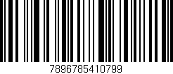 Código de barras (EAN, GTIN, SKU, ISBN): '7896785410799'