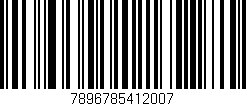 Código de barras (EAN, GTIN, SKU, ISBN): '7896785412007'