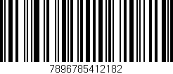 Código de barras (EAN, GTIN, SKU, ISBN): '7896785412182'