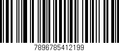 Código de barras (EAN, GTIN, SKU, ISBN): '7896785412199'