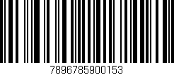 Código de barras (EAN, GTIN, SKU, ISBN): '7896785900153'