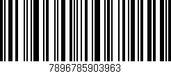 Código de barras (EAN, GTIN, SKU, ISBN): '7896785903963'