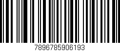 Código de barras (EAN, GTIN, SKU, ISBN): '7896785906193'