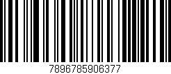 Código de barras (EAN, GTIN, SKU, ISBN): '7896785906377'