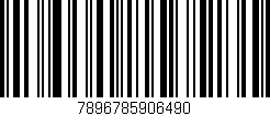 Código de barras (EAN, GTIN, SKU, ISBN): '7896785906490'
