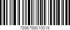 Código de barras (EAN, GTIN, SKU, ISBN): '7896788010019'