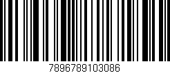 Código de barras (EAN, GTIN, SKU, ISBN): '7896789103086'