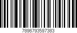 Código de barras (EAN, GTIN, SKU, ISBN): '7896793597383'