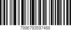 Código de barras (EAN, GTIN, SKU, ISBN): '7896793597468'