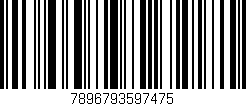 Código de barras (EAN, GTIN, SKU, ISBN): '7896793597475'