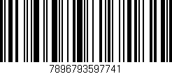 Código de barras (EAN, GTIN, SKU, ISBN): '7896793597741'
