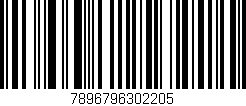 Código de barras (EAN, GTIN, SKU, ISBN): '7896796302205'
