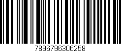 Código de barras (EAN, GTIN, SKU, ISBN): '7896796306258'