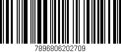 Código de barras (EAN, GTIN, SKU, ISBN): '7896806202709'