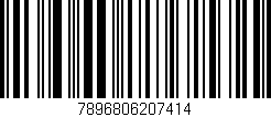 Código de barras (EAN, GTIN, SKU, ISBN): '7896806207414'