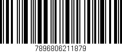 Código de barras (EAN, GTIN, SKU, ISBN): '7896806211879'