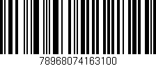 Código de barras (EAN, GTIN, SKU, ISBN): '78968074163100'