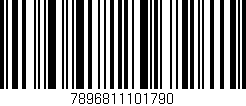 Código de barras (EAN, GTIN, SKU, ISBN): '7896811101790'