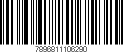 Código de barras (EAN, GTIN, SKU, ISBN): '7896811106290'