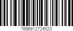 Código de barras (EAN, GTIN, SKU, ISBN): '7896812724523'