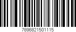 Código de barras (EAN, GTIN, SKU, ISBN): '7896821501115'