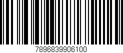 Código de barras (EAN, GTIN, SKU, ISBN): '7896839906100'