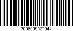 Código de barras (EAN, GTIN, SKU, ISBN): '7896839927044'