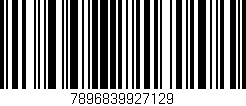Código de barras (EAN, GTIN, SKU, ISBN): '7896839927129'