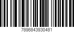 Código de barras (EAN, GTIN, SKU, ISBN): '7896843930481'