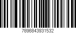 Código de barras (EAN, GTIN, SKU, ISBN): '7896843931532'