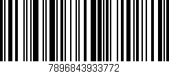 Código de barras (EAN, GTIN, SKU, ISBN): '7896843933772'