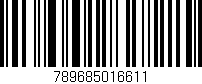 Código de barras (EAN, GTIN, SKU, ISBN): '789685016611'