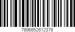 Código de barras (EAN, GTIN, SKU, ISBN): '7896852612378'