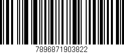 Código de barras (EAN, GTIN, SKU, ISBN): '7896871903822'