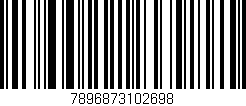 Código de barras (EAN, GTIN, SKU, ISBN): '7896873102698'