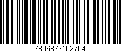 Código de barras (EAN, GTIN, SKU, ISBN): '7896873102704'