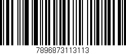 Código de barras (EAN, GTIN, SKU, ISBN): '7896873113113'